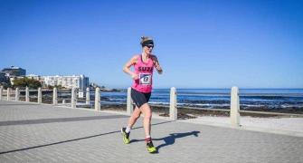 This woman conquered 7 marathons, in 7 days, over 7 continents