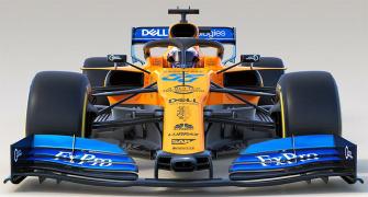 Love at first sight! McLaren show off new F1 car