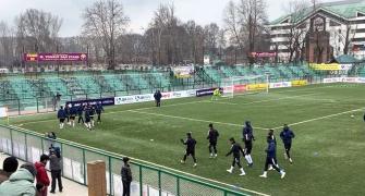 Real Kashmir's match against East Bengal in Srinagar shifted to Delhi