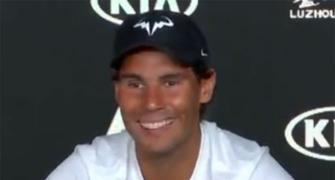 Nadal jokes as journo sleeps during press conference