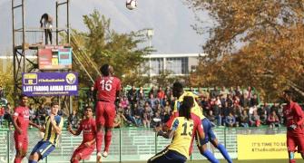 Real Kashmir remain in I-League title hunt
