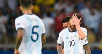 Another international title eludes Messi