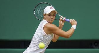 Classy Barty eases into week two at Wimbledon