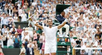 Wimbledon PIX: Nadal, Serena in quarters; Barty ousted