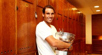 Two adrift but Nadal not chasing Federer's 20 slams