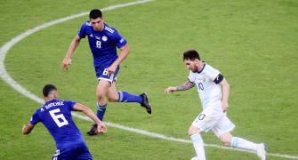 Copa America: Messi penalty rescues Argentina