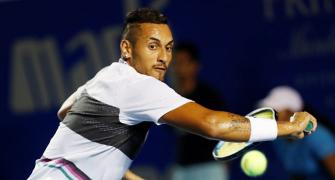 Tennis round-up: Kyrgios braves injuries to down Wawrinka