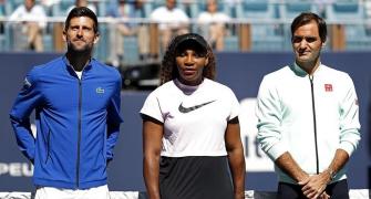 Djokovic ready to play tennis not politics at Miami Open