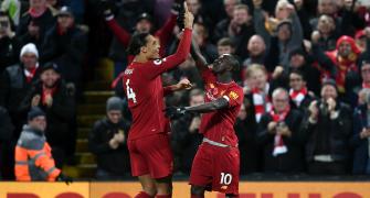 EPL PIX: Liverpool rout City to go eight points clear