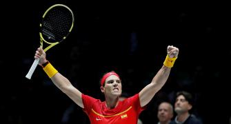 Davis Cup PIX: Nadal sparks Spanish comeback
