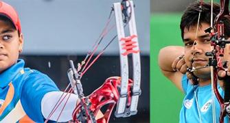 Abhishek-Jyothi strike mixed gold at Asian Archery
