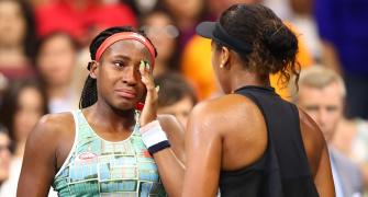 Gauff loses match but learns lessons from Osaka