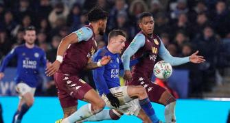 Soccer PIX: Villa hold Leicester in League Cup