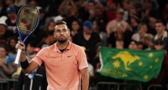 Kyrgios puts it in perspective as he advances
