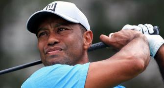 Fans gone but thrill remains for Tiger on return