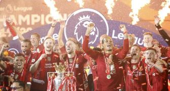 PICS: Liverpool celebrate long-awaited EPL title
