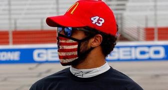 Noose found in garage of black US racing driver