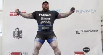 Game of Thrones star deadlifts 501kg to set new record