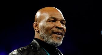 Tyson teases fans: 'I'm back' says in training video