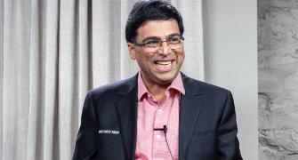Vishy Anand back in India after three months
