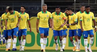 Football PIX: Brazil score five against Bolivia