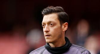 Ozil upset after axing from Arsenal's EPL squad