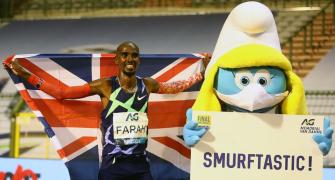 Farah returns in style by breaking world record