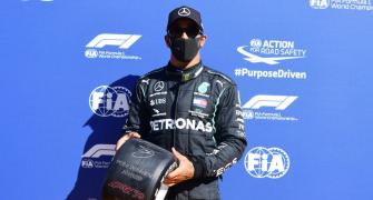 F1: History-making Hamilton takes pole at Monza