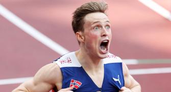 Warholm destroys world record for 400m hurdles gold
