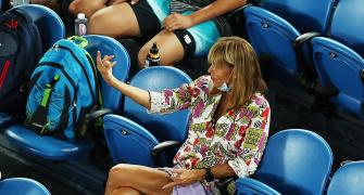 Nadal laughs off fan's rude gesture
