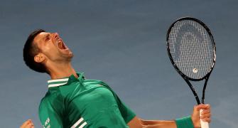 Aus Open PIX: Djokovic survives; Serena, Osaka advance