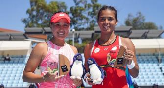 Ankita wins doubles event for maiden WTA title