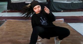Meet Afghanistan's first female breakdancer
