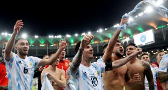 PICS: Argentina beat Brazil to win Copa America