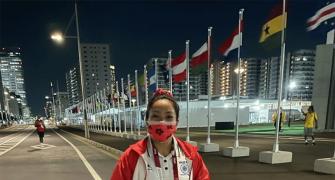 PIX: Weightlifter Mirabai heads to Tokyo Olympics