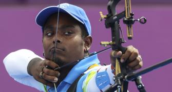 India's men archers beat Kazakhstan, set up Korea QF