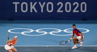 PICS: 'Two out of two' for dominant Djokovic