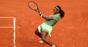 PIX: Serena survives scare; Medvedev overcomes demons