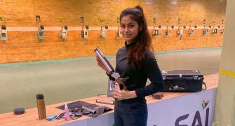 Shooter Bhaker gunning for glory at Tokyo Olympics