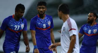 Football friendly: UAE hit India for a six