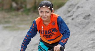 8-year-old BMX cyclist dreams of Olympic Games