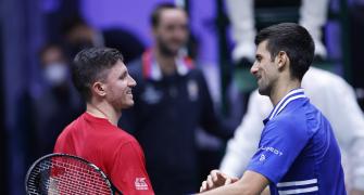 Davis Cup: Djokovic seals Serbia tie, Italy down US