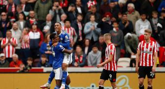 Soccer PIX: Leicester punish Brentford; PSG held