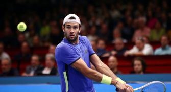 Berrettini pulls out of Paris Masters due to injury