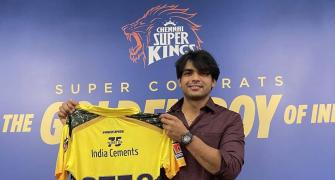 IPL champs CSK felicitate Neeraj; present him Rs 1 cr