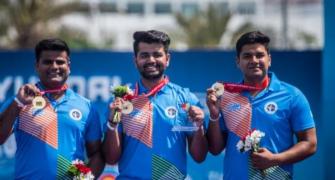 Team India win Gold at Archery World Cup Stage-1