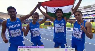 India's 4x400m mixed relay team wins World U-20 silver