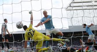 EPL PIX: Newcastle hold Man City; Leeds stun Chelsea