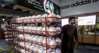FIFA World Cup balls made in Pakistan village