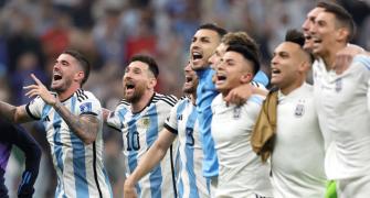 Messi's Argentina Celebrate Final Berth